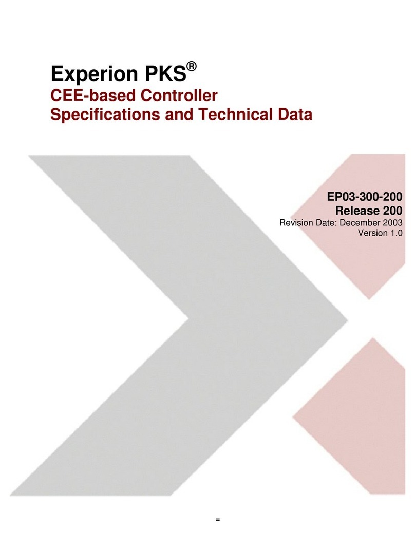 Honeywell Experion PKS Instruction manual