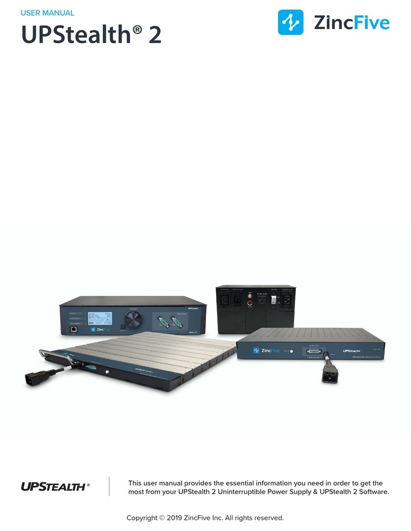 ZincFive UPStealth 2 user manual