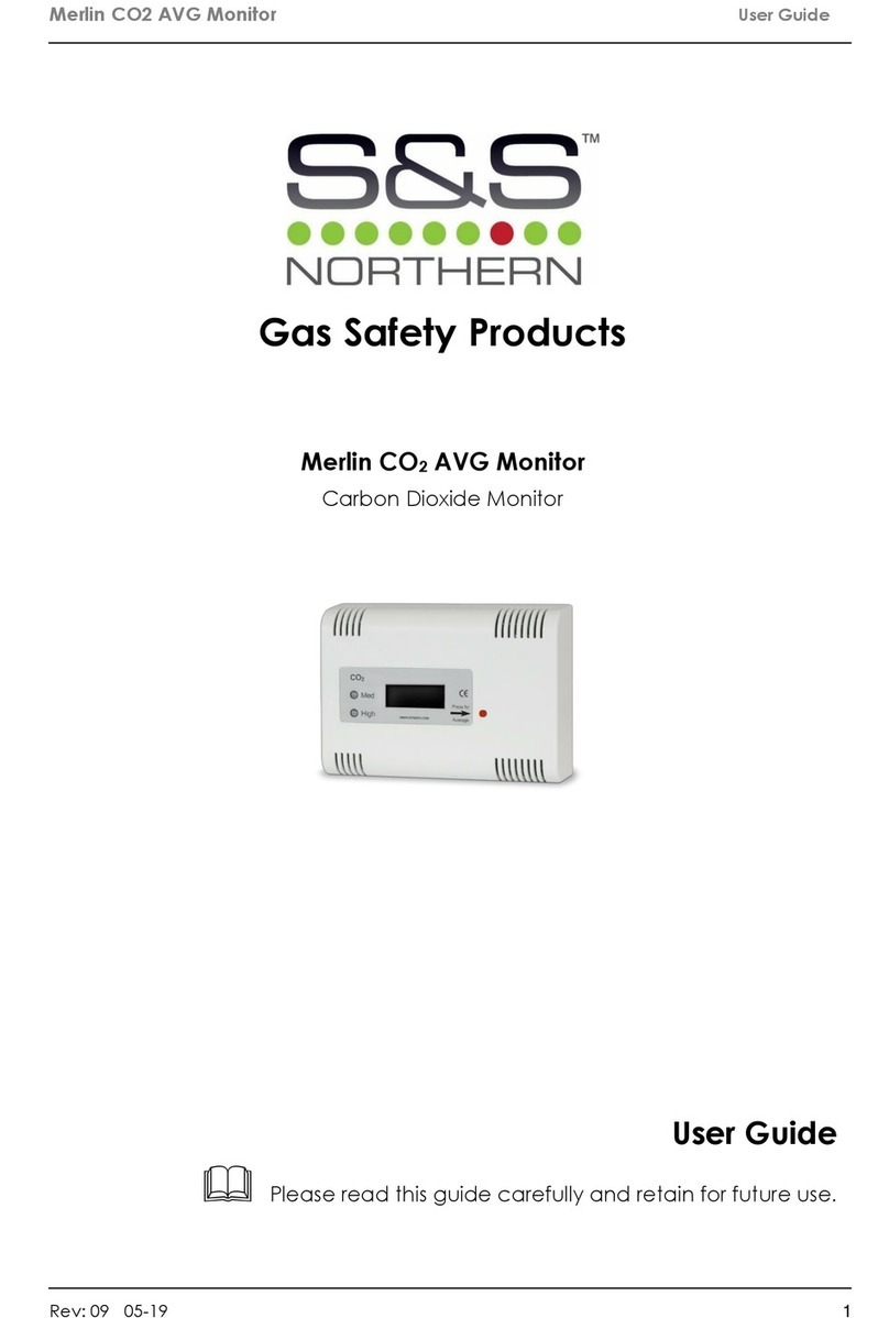 S&S Northern Merlin CO2 AVG Monitor User manual