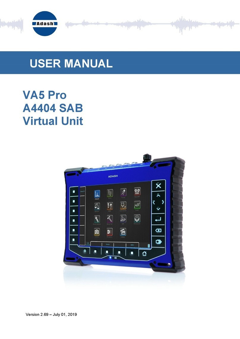 Adash VA5 Pro user manual