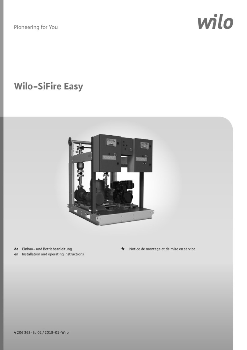 Wilo SiFire Easy User manual