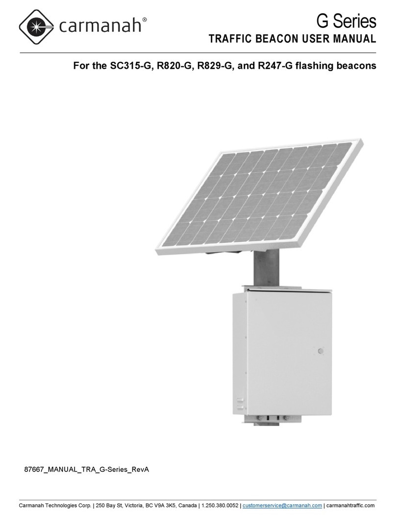 Carmanah G Series user manual