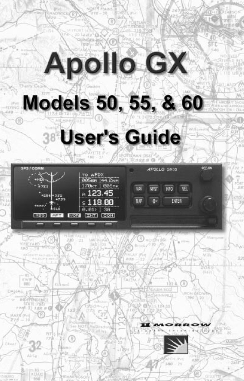 II Morrow Apollo GX 50 user guide