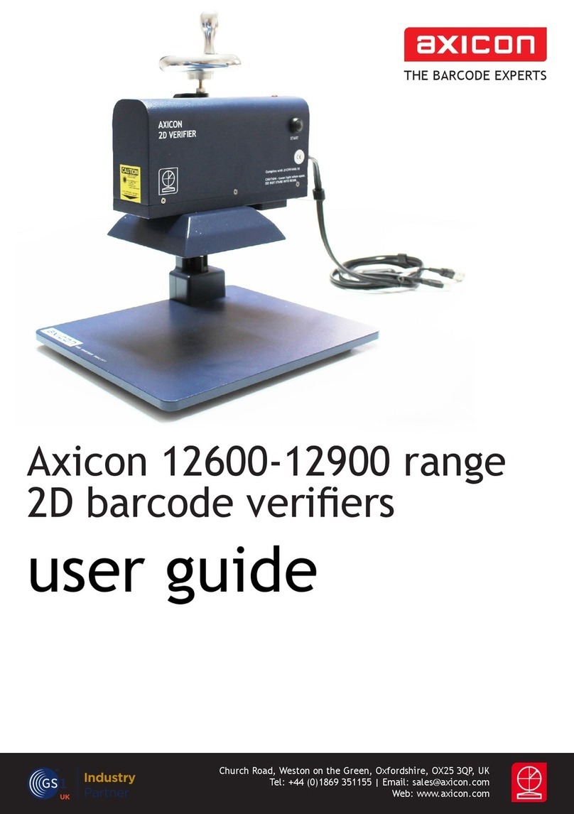 Axicon 12000 User manual Axicon 12000 User manual