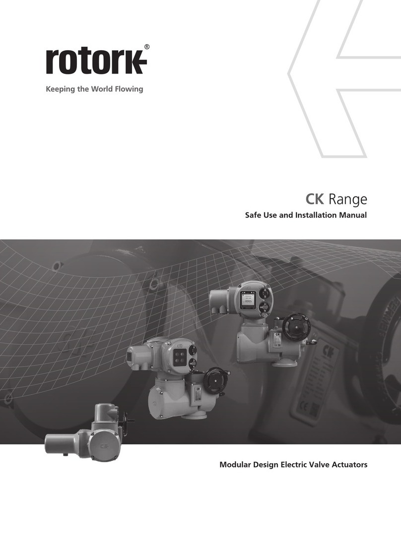 rotork CK Series Technical specifications