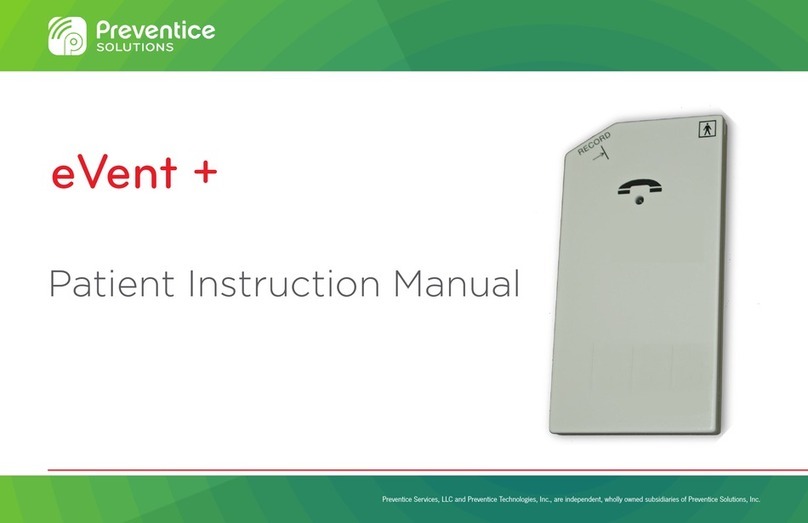 Preventice Solutions eVent + User manual