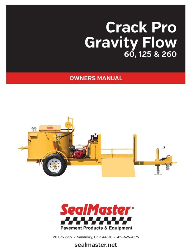 SealMaster CRACK PRO 60 owner's manual