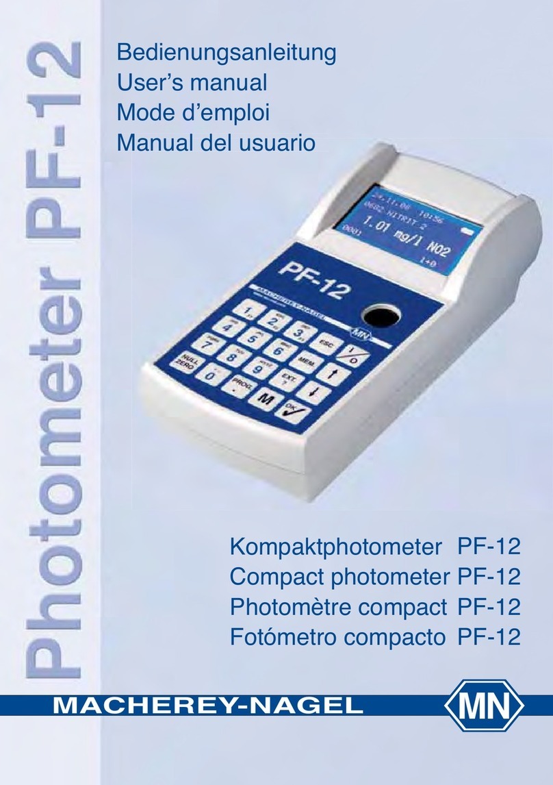 Macherey-Nagel PF-12 user manual