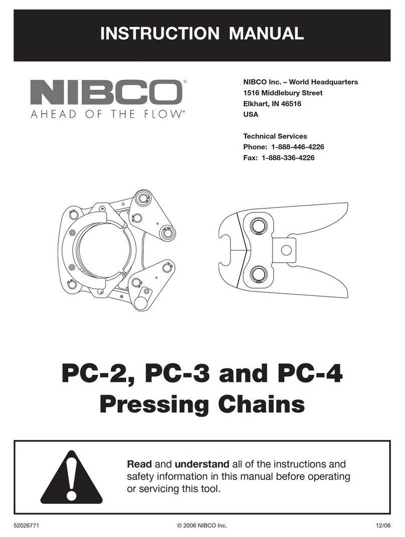 Nibco PC-2 instruction manual