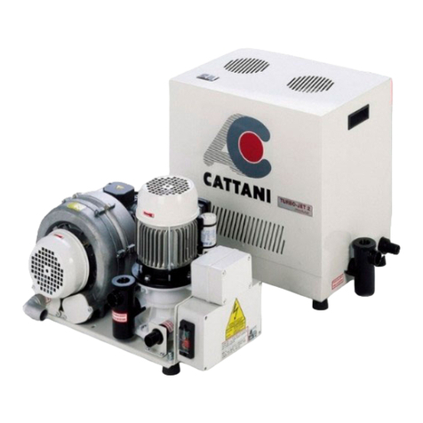 Cattani TURBO-JET 1 modular Instruction handbook