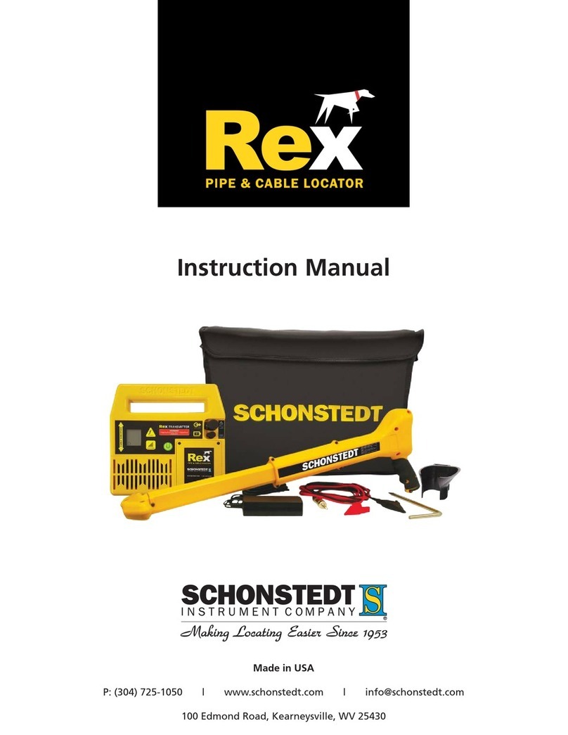 Schonstedt Rex User manual