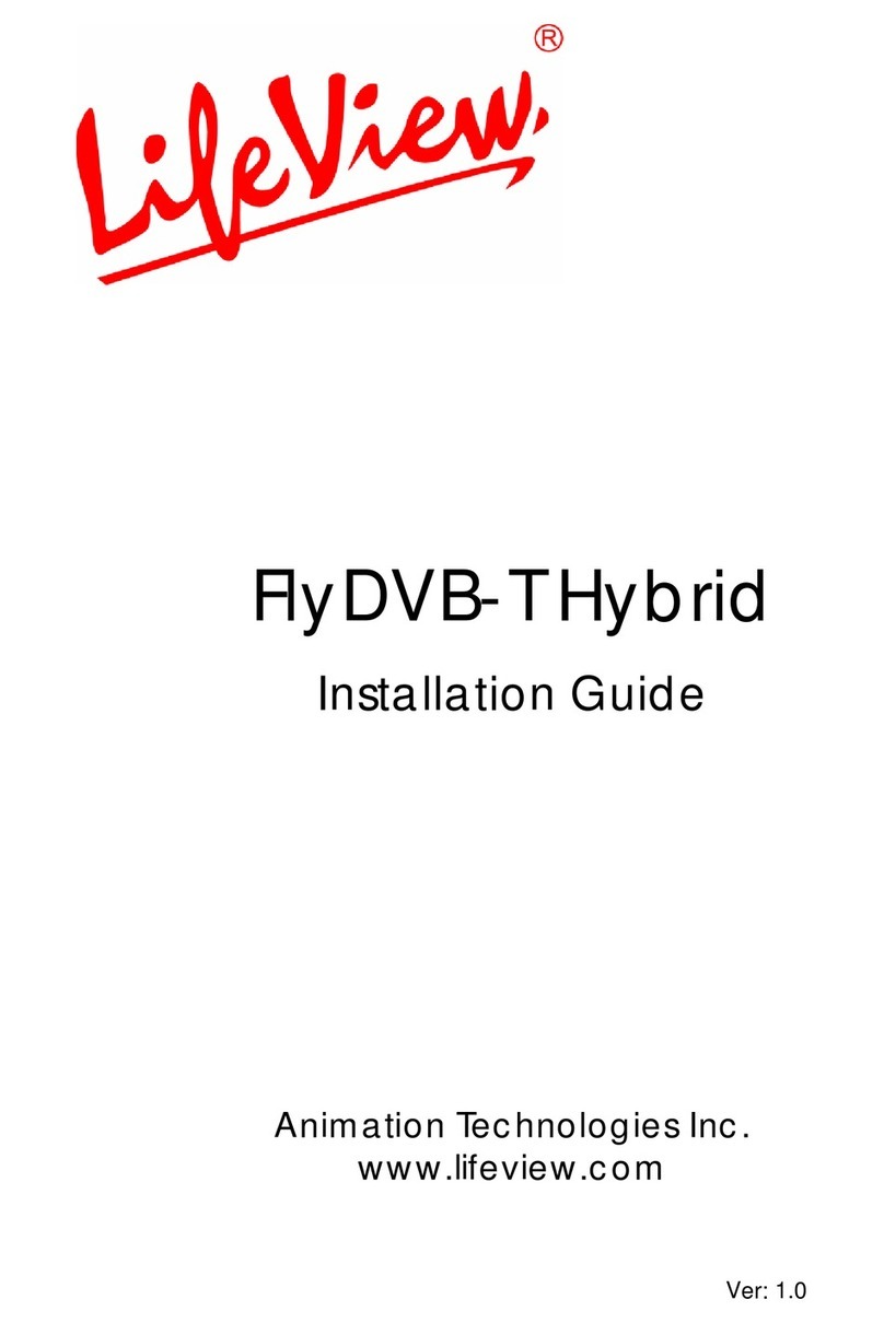 Animation Technologies LifeView FlyDVB-T Hybrid installation guide