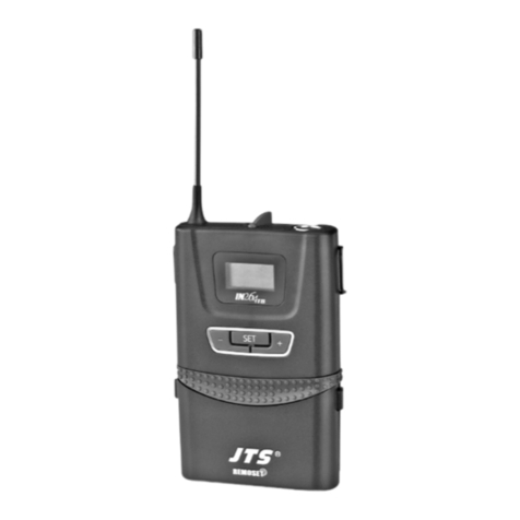 Monacor JTS IN-264TB/2 User manual