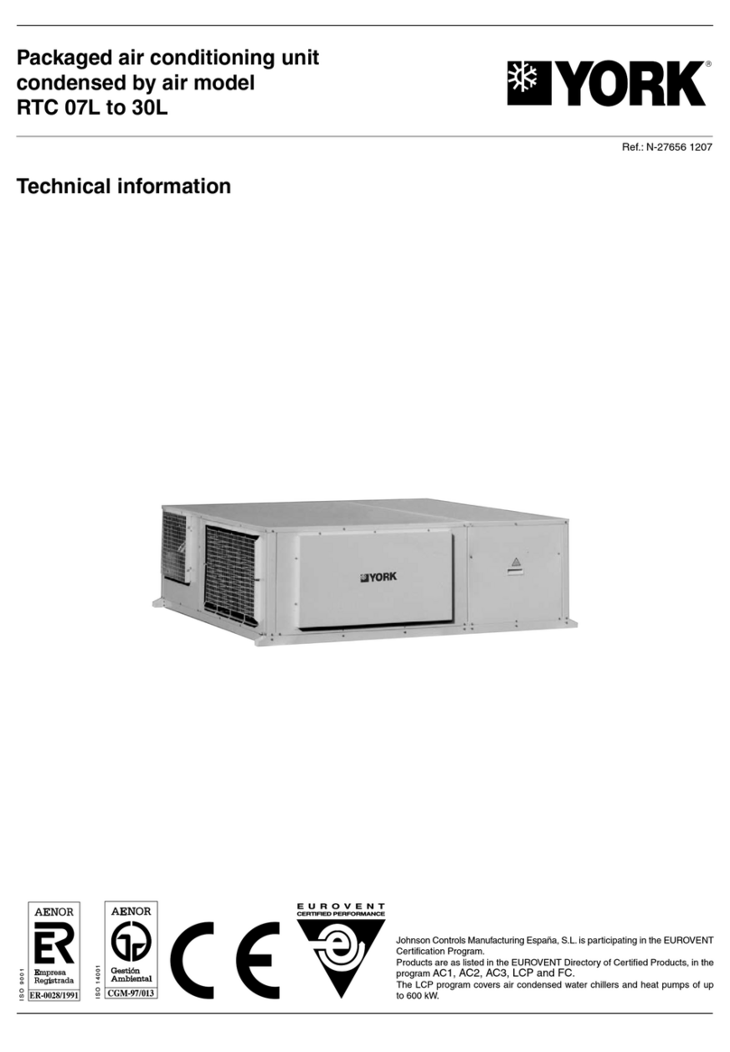 York RTC07L Manual