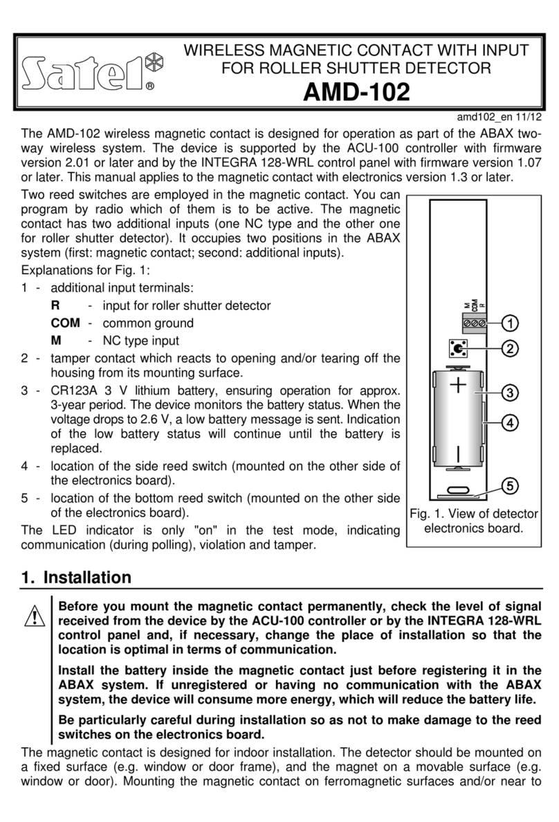 Satel AMD-102 manual