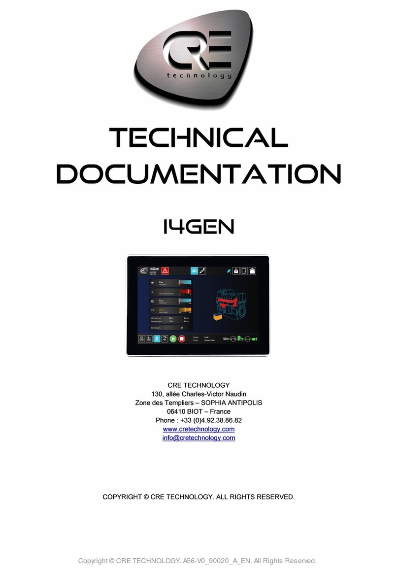 CRE Technology i4GEN Technical documentation