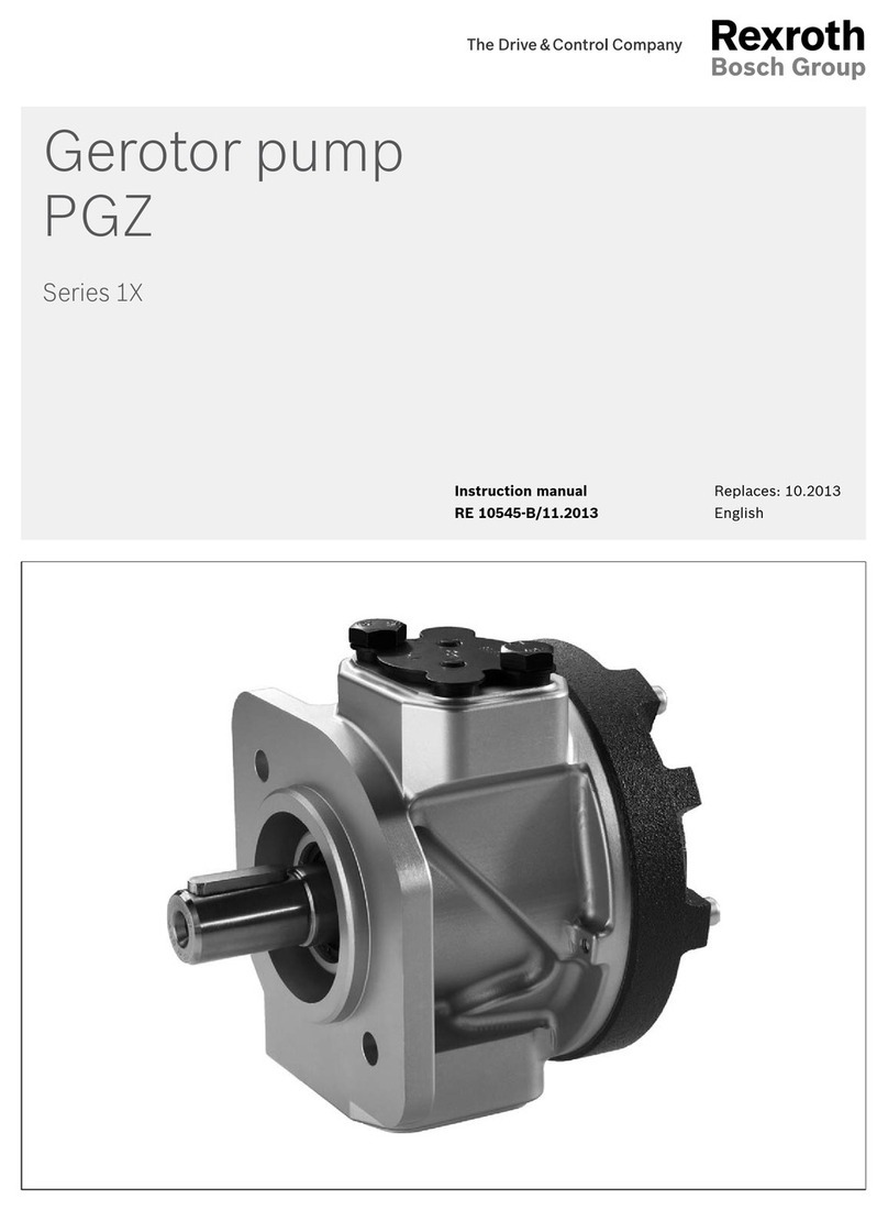 REXROTH PGZ series 1X instruction manual