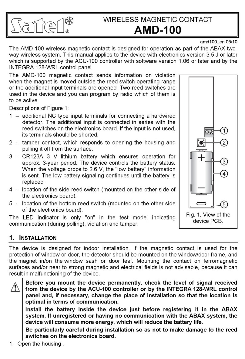 Satel AMD-100 manual
