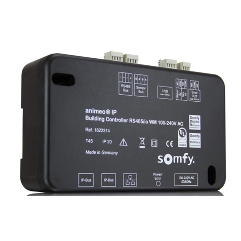 SOMFY animeo IP 1822314 User manual