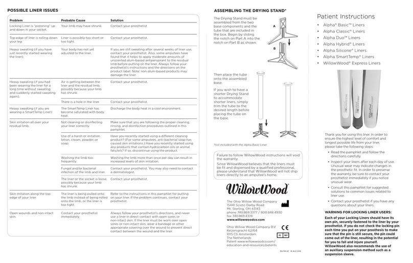 WillowWood Alpha Basic Patient instructions WillowWood Alpha Basic Patient instructions