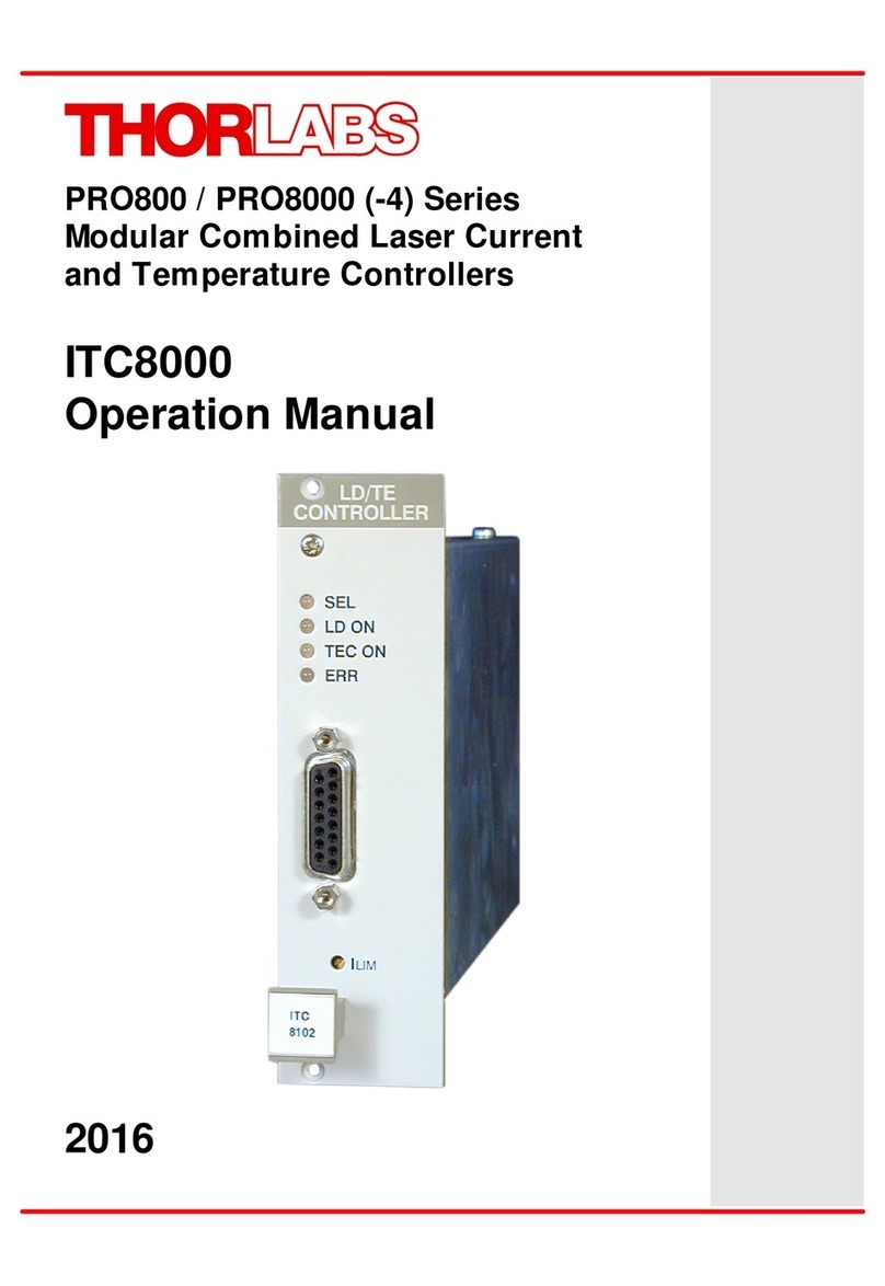 THORLABS ITC8000 User manual