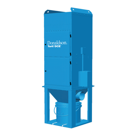 Donaldson Torit Unimaster Series User manual