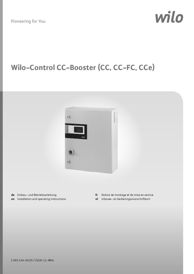 Wilo CC-FC Installation and operating instructions Wilo CC-FC Installation and operating instructions