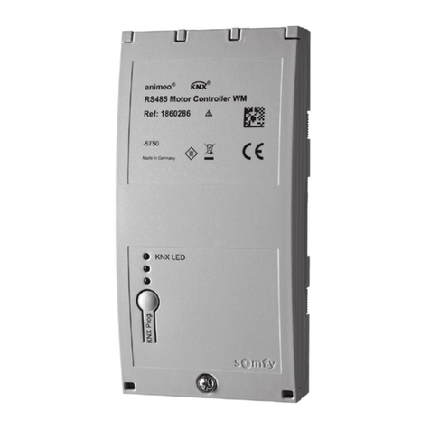 SOMFY animeo KNX 1860286 installation guide