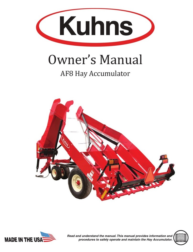 Kuhns mfg AF8 owner's manual
