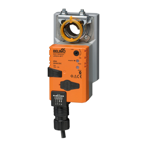 Belimo LMQB24-MFT Instruction manual
