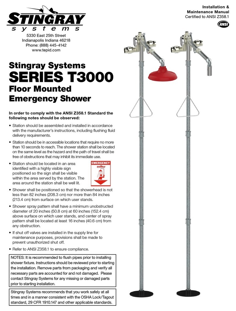 Stingray T3000 Series Installation & maintenance manual