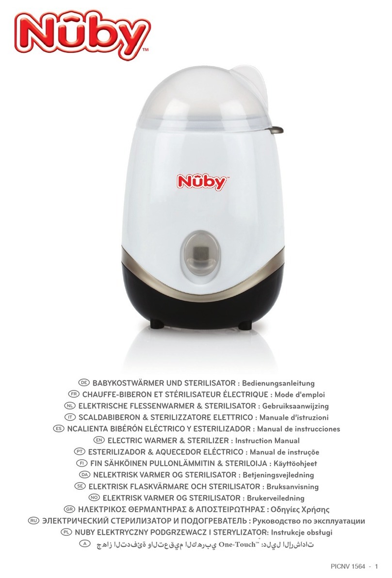 Nüby One-Touch instruction manual