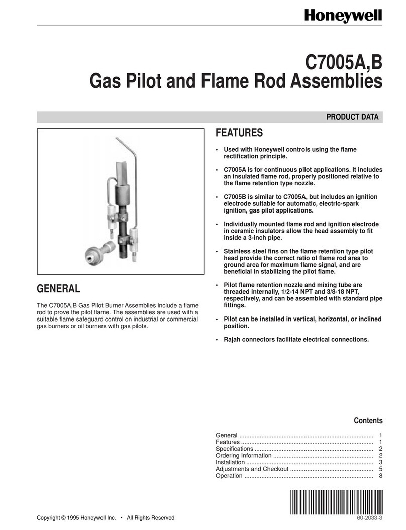 Honeywell C7005A Operation manual Honeywell C7005A Operation manual