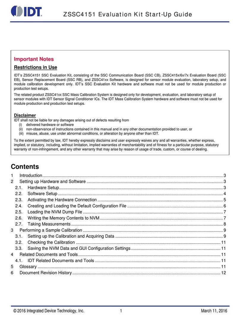 IDT ZSSC4151 Startup guide
