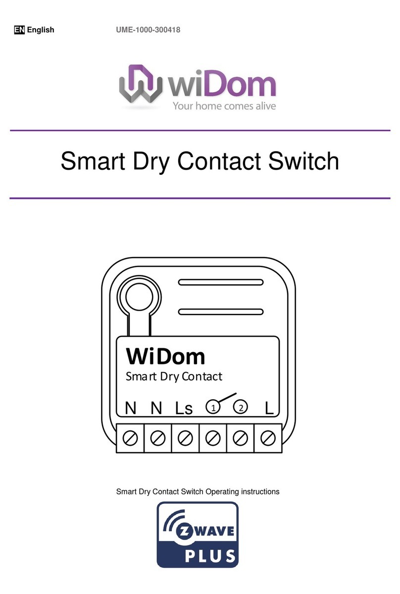 WiDom Smart Dry Contact User manual