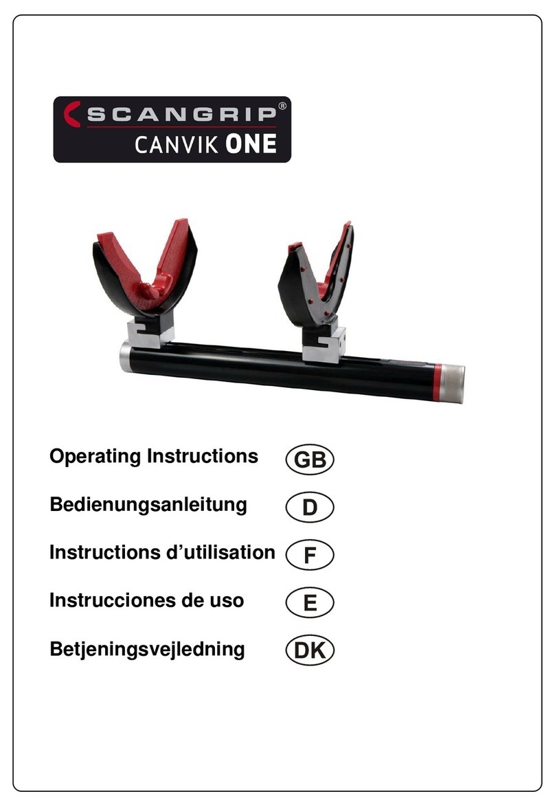 SCANGRIP CANVIK CENTER operating instructions