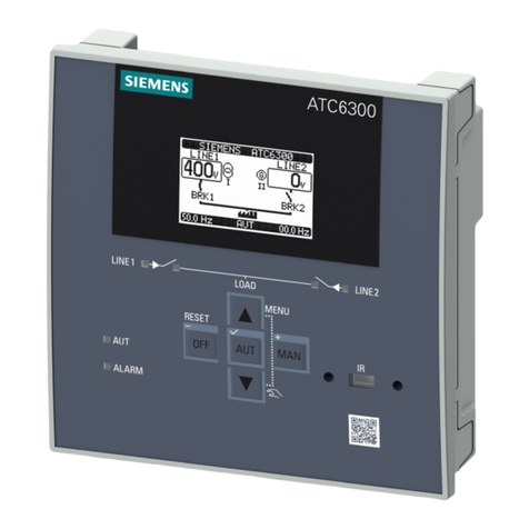 Siemens SENTRON ATC6300 User manual