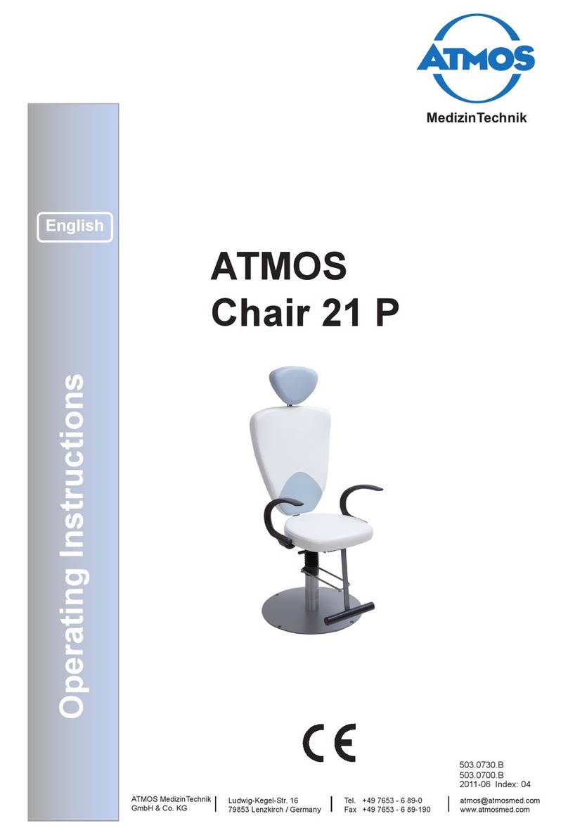 Atmos Chair 21 P User manual
