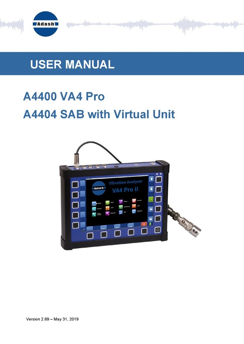 Adash VA4 Pro II user manual Adash VA4 Pro II user manual