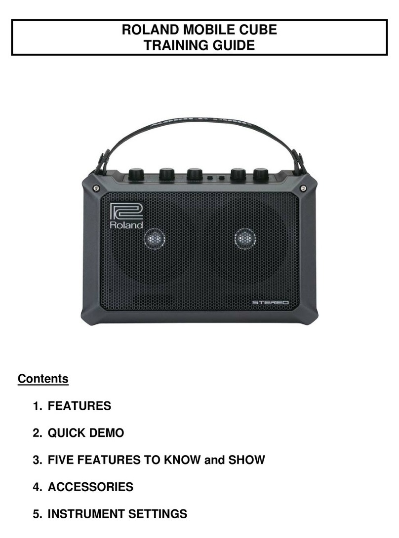 Roland MOBILE CUBE Setup guide