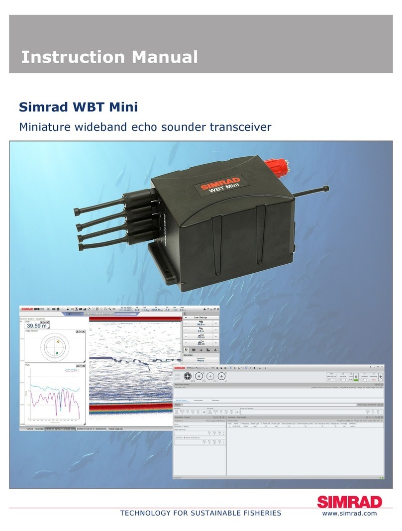 Simrad WBT Mini instruction manual