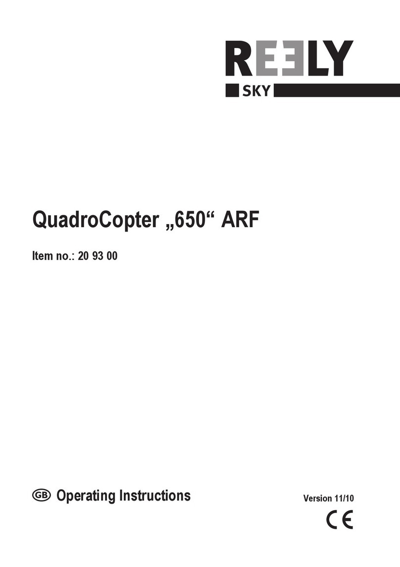 Reely Sky QuadCopter 650 ARF operating instructions