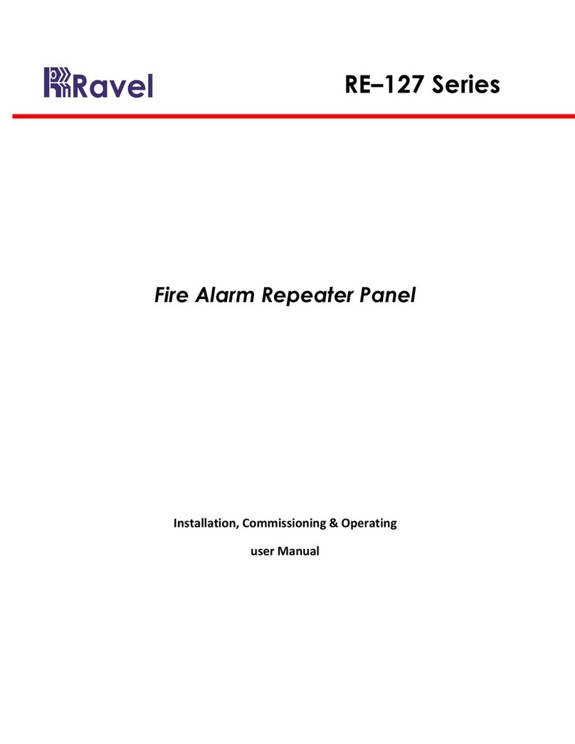 Ravel RE-127 Series Installation, commissioning & operating user manual Ravel RE-127 Series Installation, commissioning & operating user manual