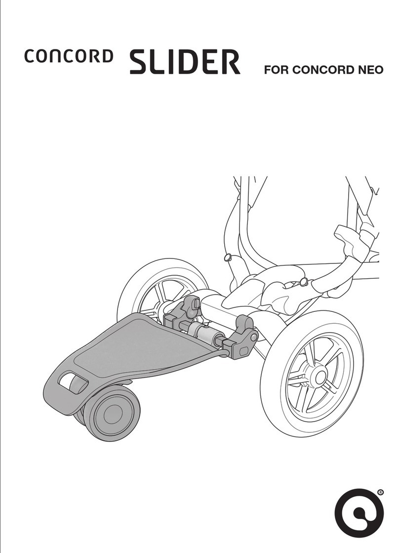 CONCORD Slider Instruction for attachment and use
