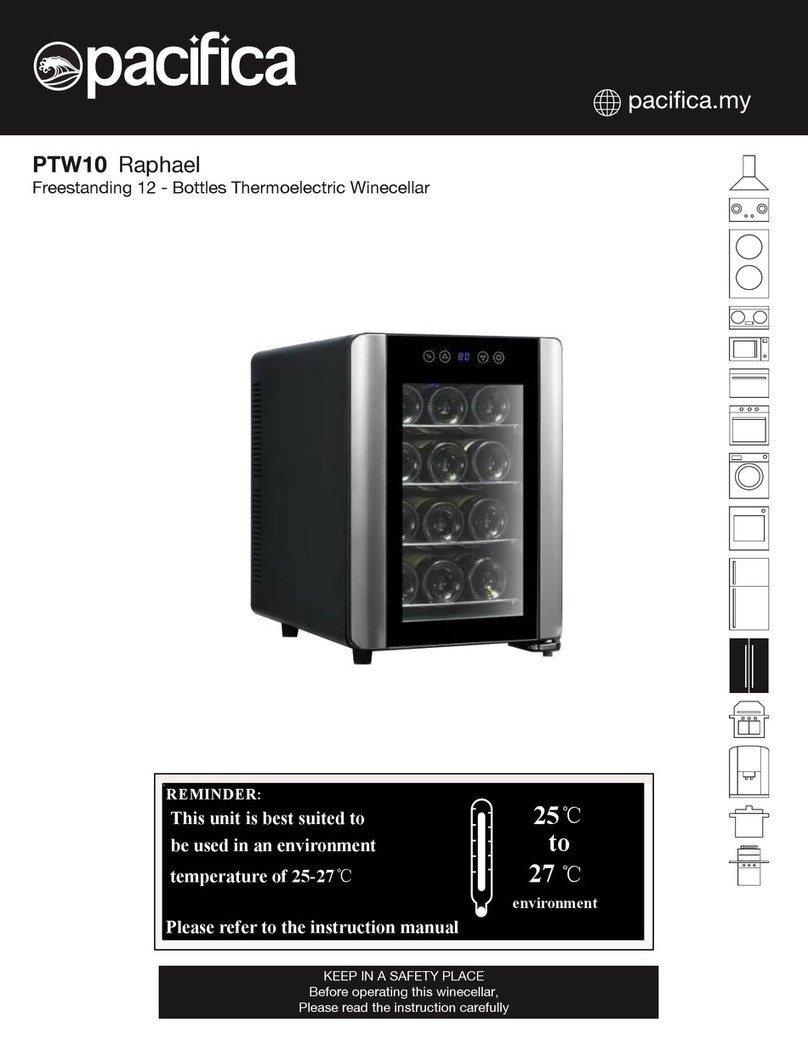 Pacifica raphael PTW10 user manual