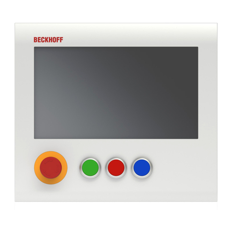 Beckhoff C9900-G072 Installation and operating instruction