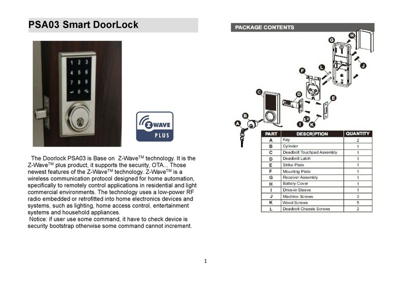 Philio Technology Corporation PSA03 manual