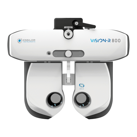Essilor Instruments Vision-R 800 user manual Essilor Instruments Vision-R 800 user manual
