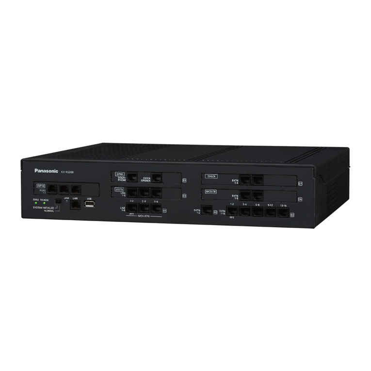 Panasonic KX-NS300 Installation guide