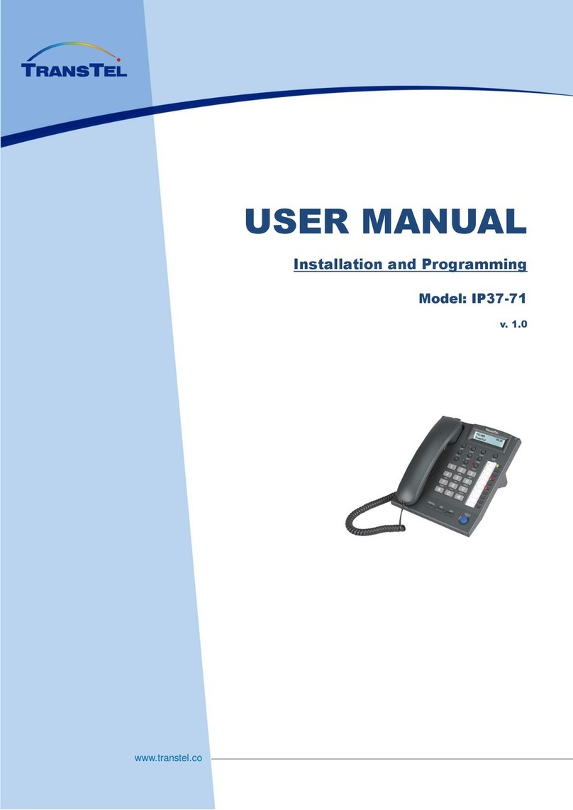 TransTel Communications IP37-71 user manual TransTel Communications IP37-71 user manual